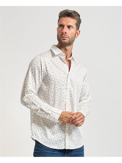 Men's Armani Exchange shirt with lettering ARMANI EXCHANGE | XM001942-AF19194F0027